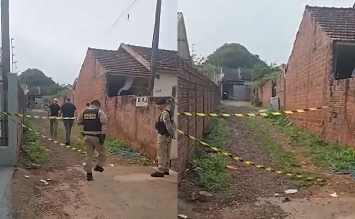 Mãe morre ao salvar filho de quatro invasores encapuzados em residência; um dos suspeitos também morre
