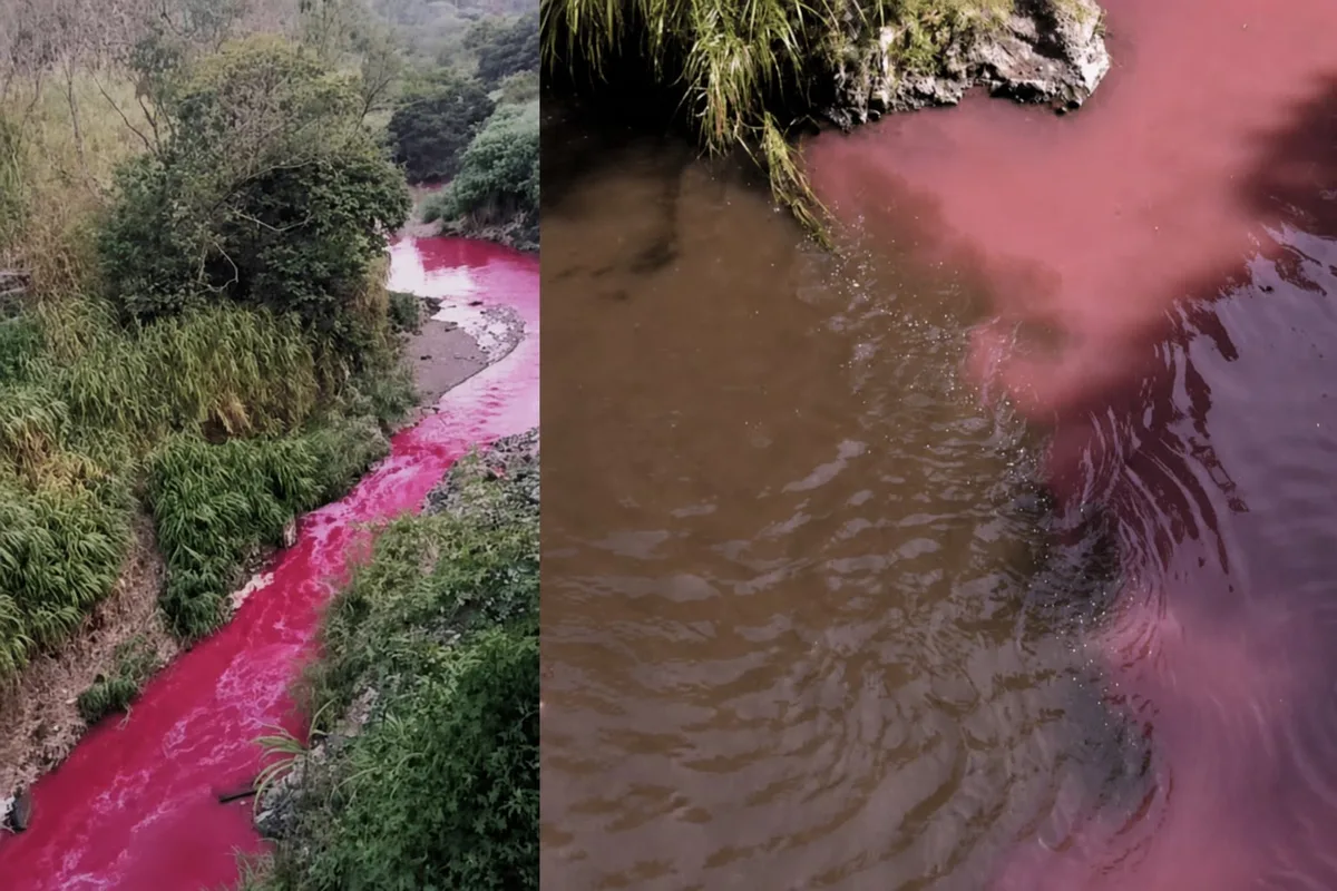 Guatemala: El Ministerio de Ambiente amplía las inspecciones por la coloración roja en el río Las Vacas