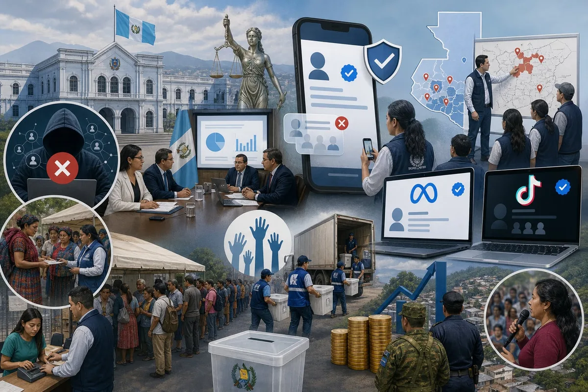 El Tribunal Electoral en Guatemala prepara herramientas digitales contra la desinformación para los comicios de 2027