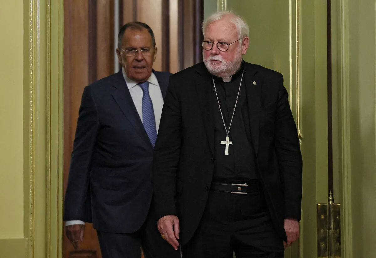 Enviado do Vaticano vai a Moscou e exige fim da guerra a chanceler de Putin