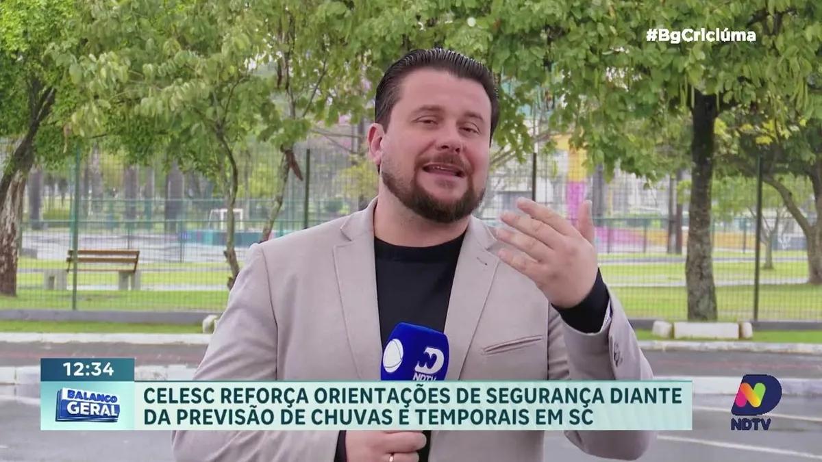Celesc reforça cuidados com fios energizados durante o mau tempo