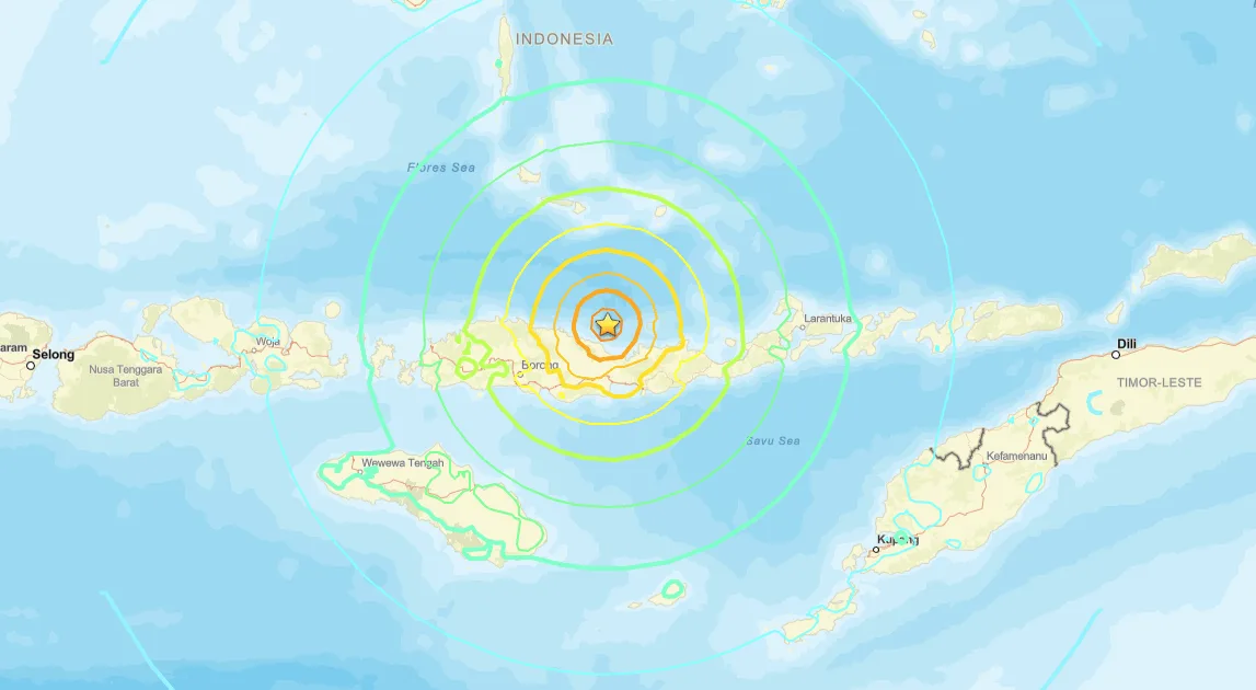 Terremoto de magnitude 7,7 atinge a Indonésia, diz agência