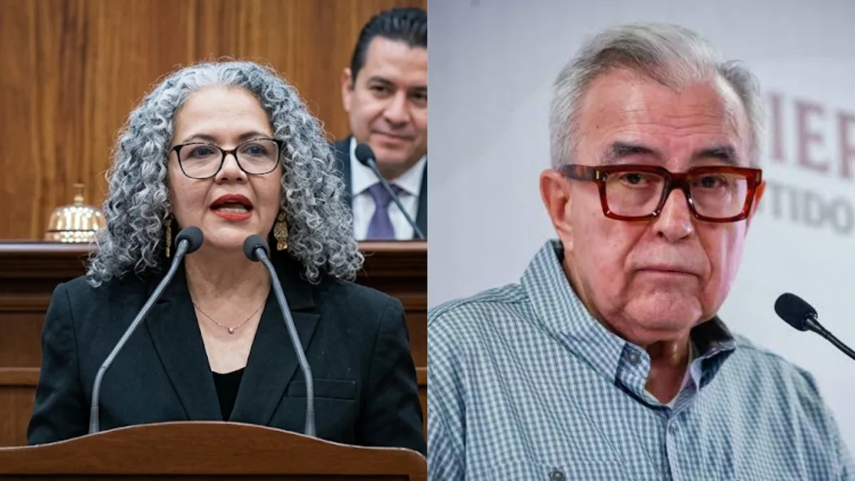 Resurgen tuits de la nueva gobernadora interina de Sinaloa en defensa de Rocha Moya