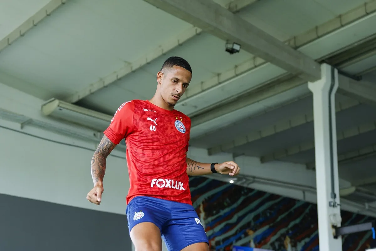 Após susto, Juba viaja e pode ser surpresa do Bahia contra a Chape