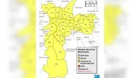 Rio registra rajadas de vento de quase 70 km/h; Defesa Civil emite alerta