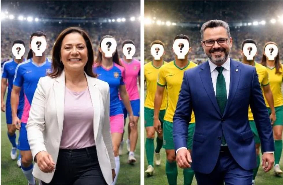 Com que time vamos jogar?