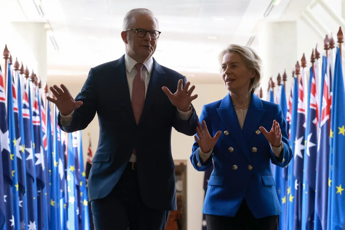 Australia says it could follow Canada in forging deeper ties with EU