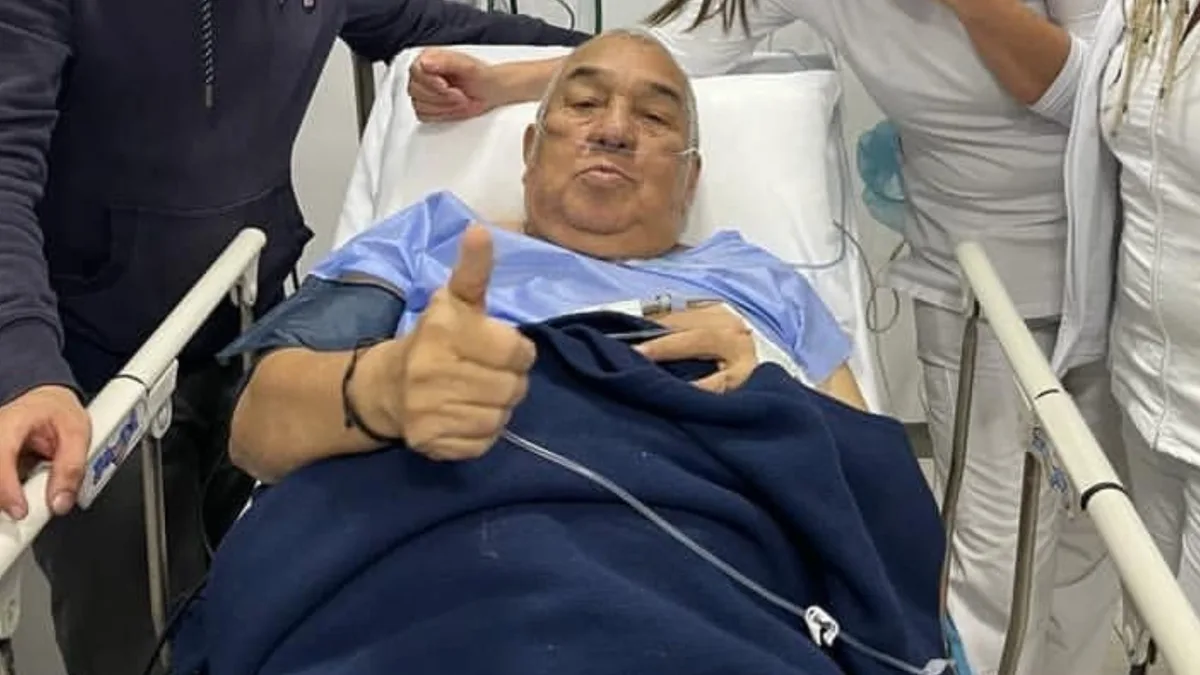 Alci Acosta fue dado de alta tras permanecer internado en la Unidad de Cuidados Intensivos en Barranquilla: “Sigue el tratamiento”