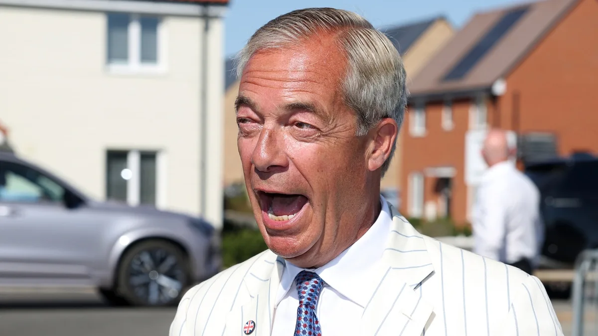Nigel Farage beats Count Binface in widely mocked election
