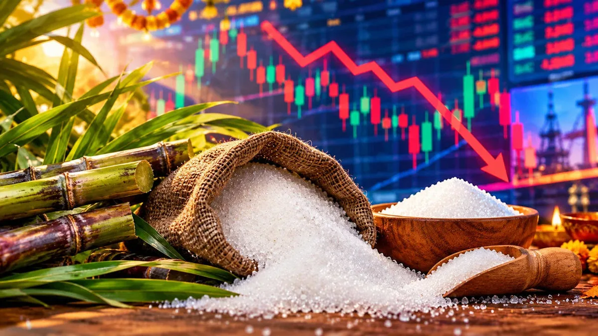 Sugar stocks tumble: Bajaj Hindusthan, Renuka Sugars plunge up to 5%; here's why