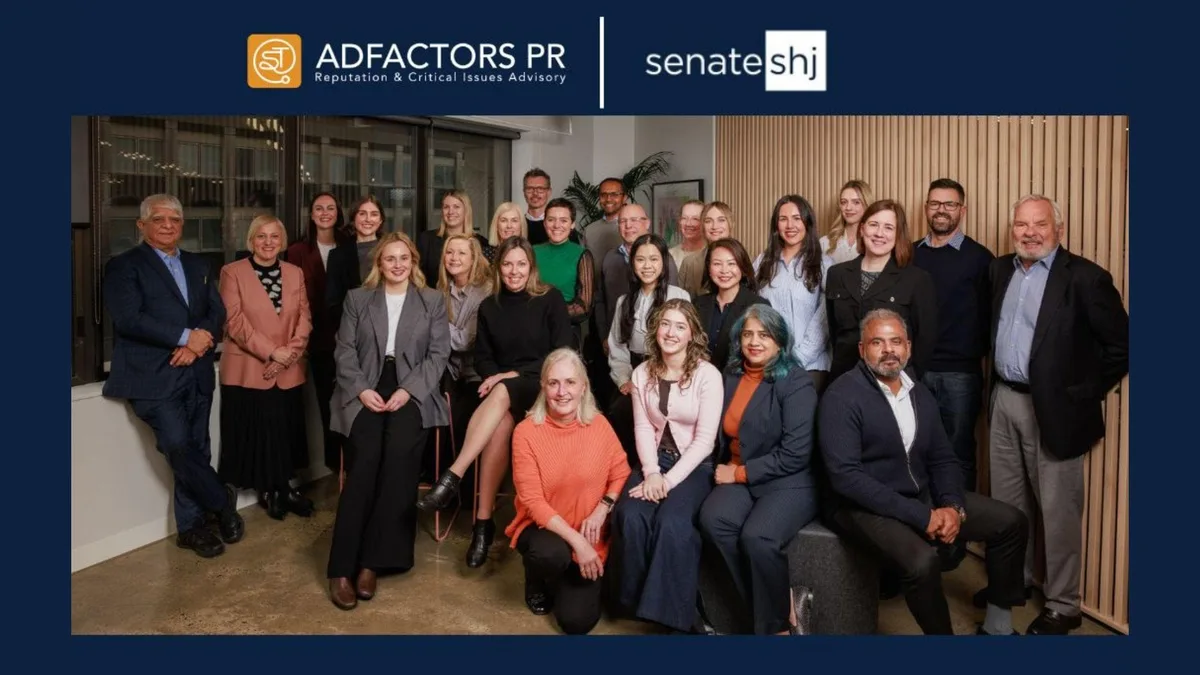 Adfactors PR acquires majority stake in Australian comms firm SenateSHJ