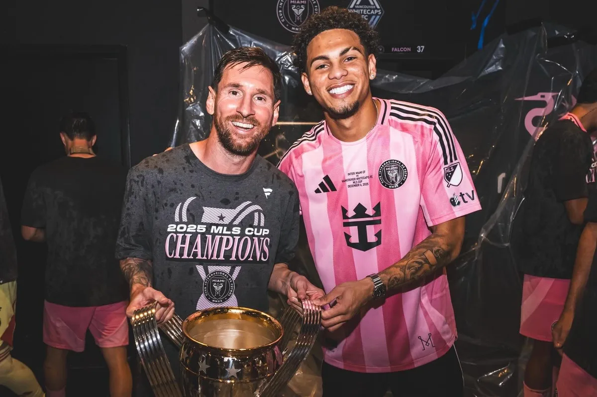 Honduras: Lionel Messi despidió a David Ruiz antes de su salida de Inter Miami y dejó un recuerdo inesperado
