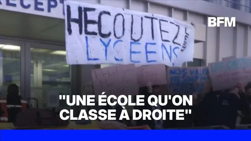 Les étudiants de HEC Paris se mobilisent en soutien des lycéens en colère