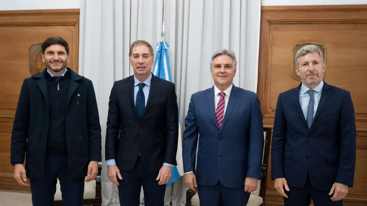 Diego Santilli recibió a los gobernadores de la Región Centro: negocian alivio para la tarifa eléctrica de grandes usuarios
