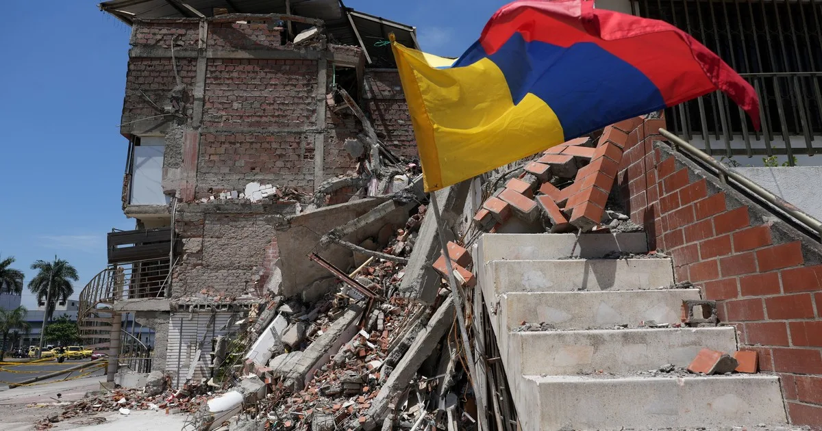 El Gobierno de Colombia elevó el número de víctimas fatales por el terremoto