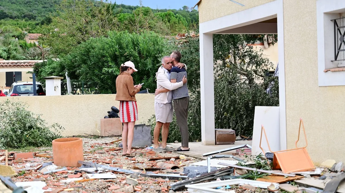 Maisons détruites, véhicules renversés… Les photos et vidéos de la tornade qui a ravagé Pomas, dans l'Aude