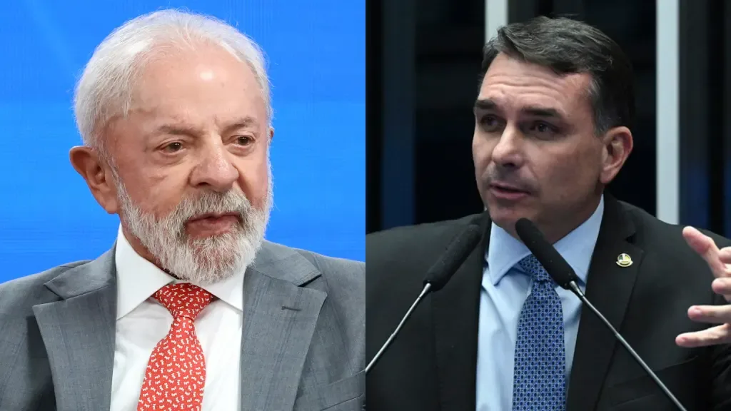 Lula lidera 1º turno e empata com Flávio Bolsonaro no 2º, diz pesquisa