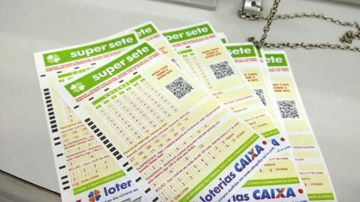 Números da Super Sete 885: veja o resultado de hoje, quarta-feira (12/8)