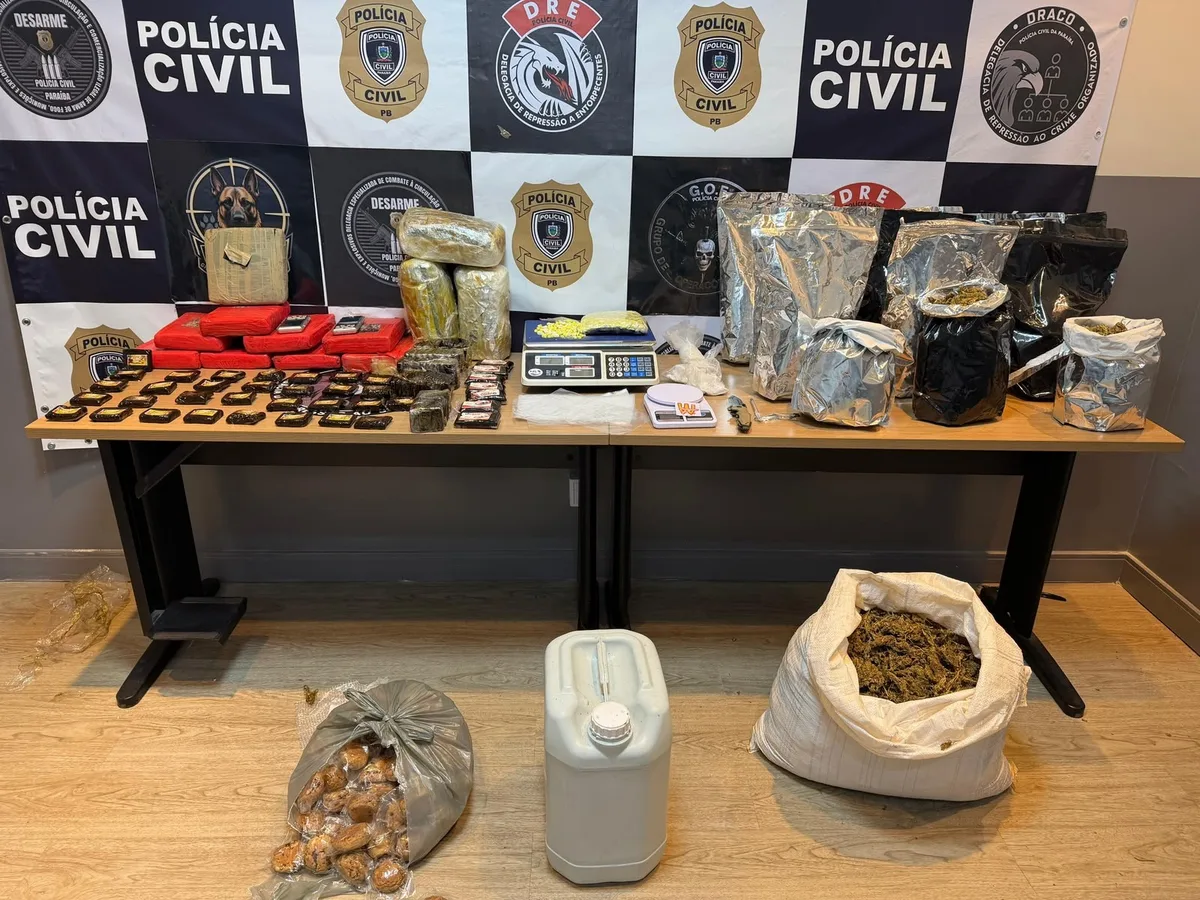 Cinco pessoas são presas suspeitas de manter delivery de drogas em João Pessoa