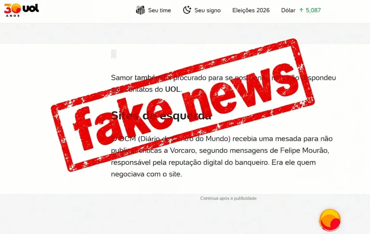 UOL publica mentira sobre o DCM e admite ter procurado um morto para falar em nome do site