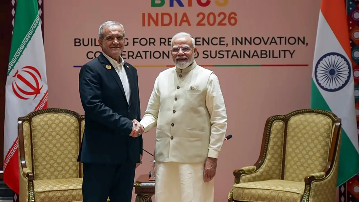 We can revive relations together, says Pezeshkian after meeting Modi