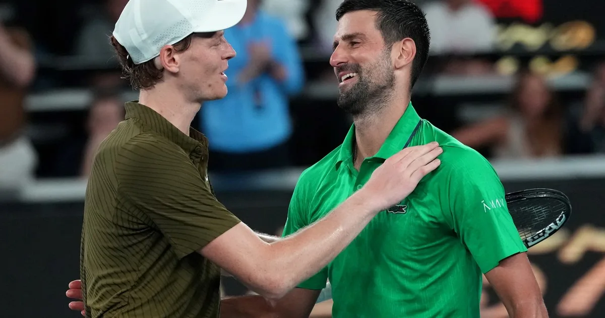 El valioso consejo de Novak Djokovic a Jannik Sinner tras su grave lesión