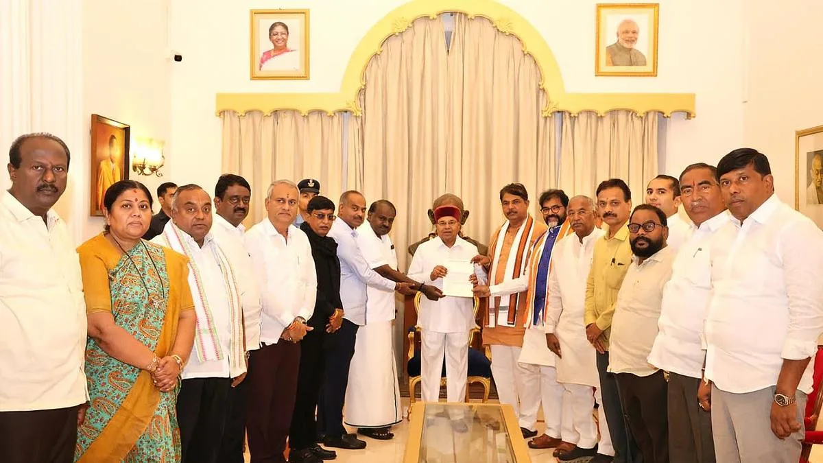 SIR: NDA defends bulk filing of Form 7, alleges ‘police intimidation’ by Congress; Karnataka CM hits back