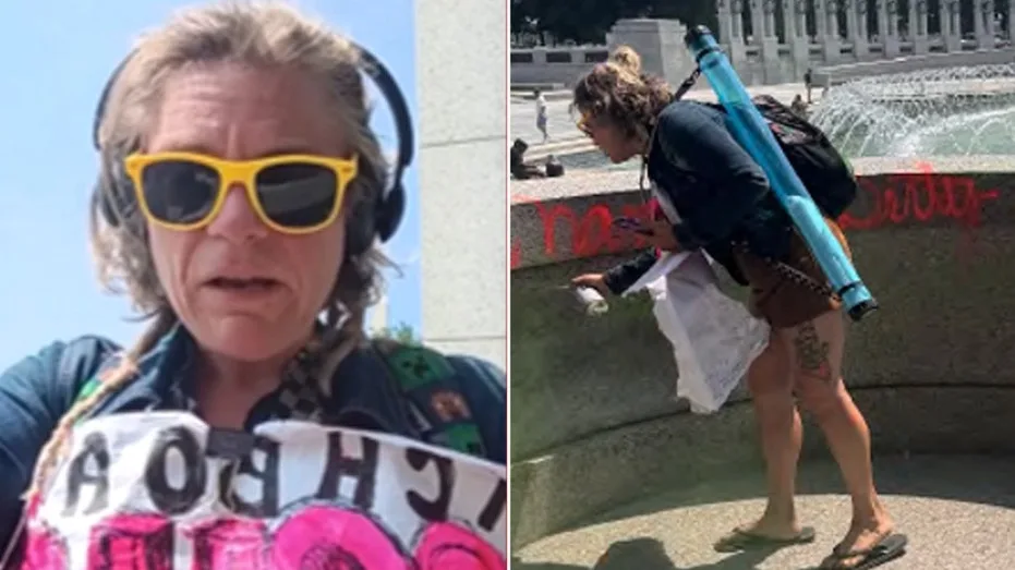 Woman accused of defacing WWII Memorial with spray paint indicted by federal grand jury