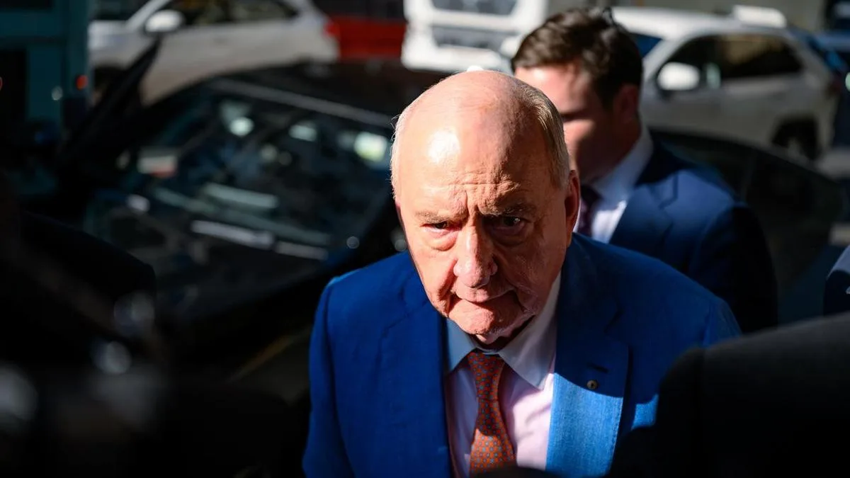 Former radio station staffer says Alan Jones groomed and groped him