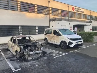 Tirs de mortiers, incendies… « Scènes d’émeutes » et « dégâts importants » à Laval, dans le quartier Saint-Nicolas