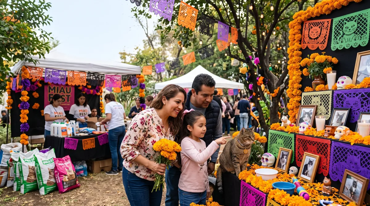 Miau Fest tendrá edición Michictlán en CDMX por Día de Muertos: habrá pasarela de gatos, talleres y colecta de alimento