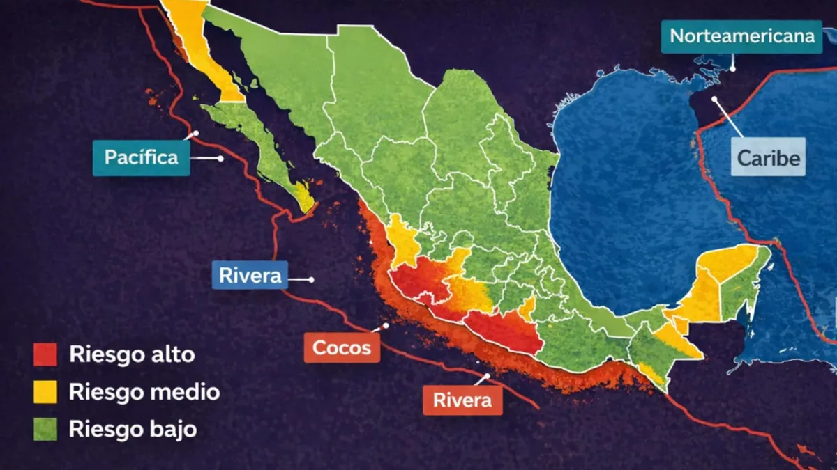 Los estados con menor actividad sísmica y por qué