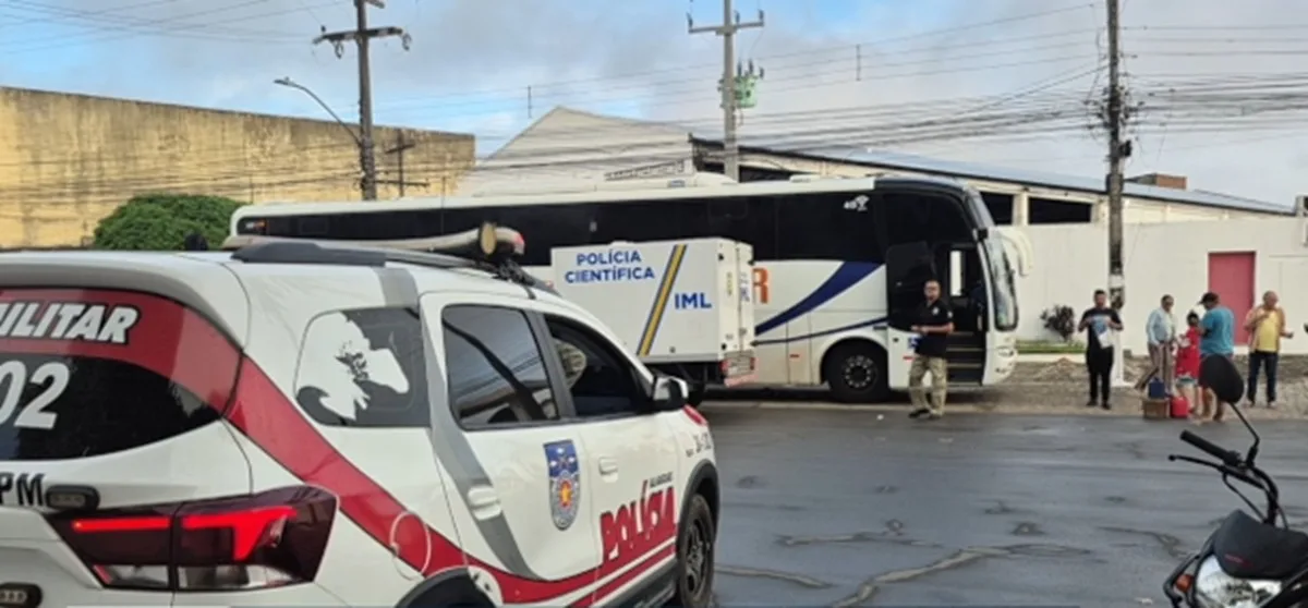 Passageiro de 77 anos morre após passar mal dentro de ônibus em viagem a Alagoas