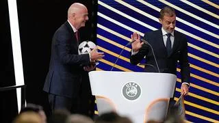 UEFA presenta a sus dos candidatas para reemplazar a Gianni Infantino