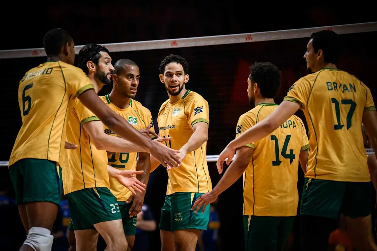 Brasil encerra Sul-Americano Masculino de vôlei contra a Argentina; veja tabela, com datas e horários