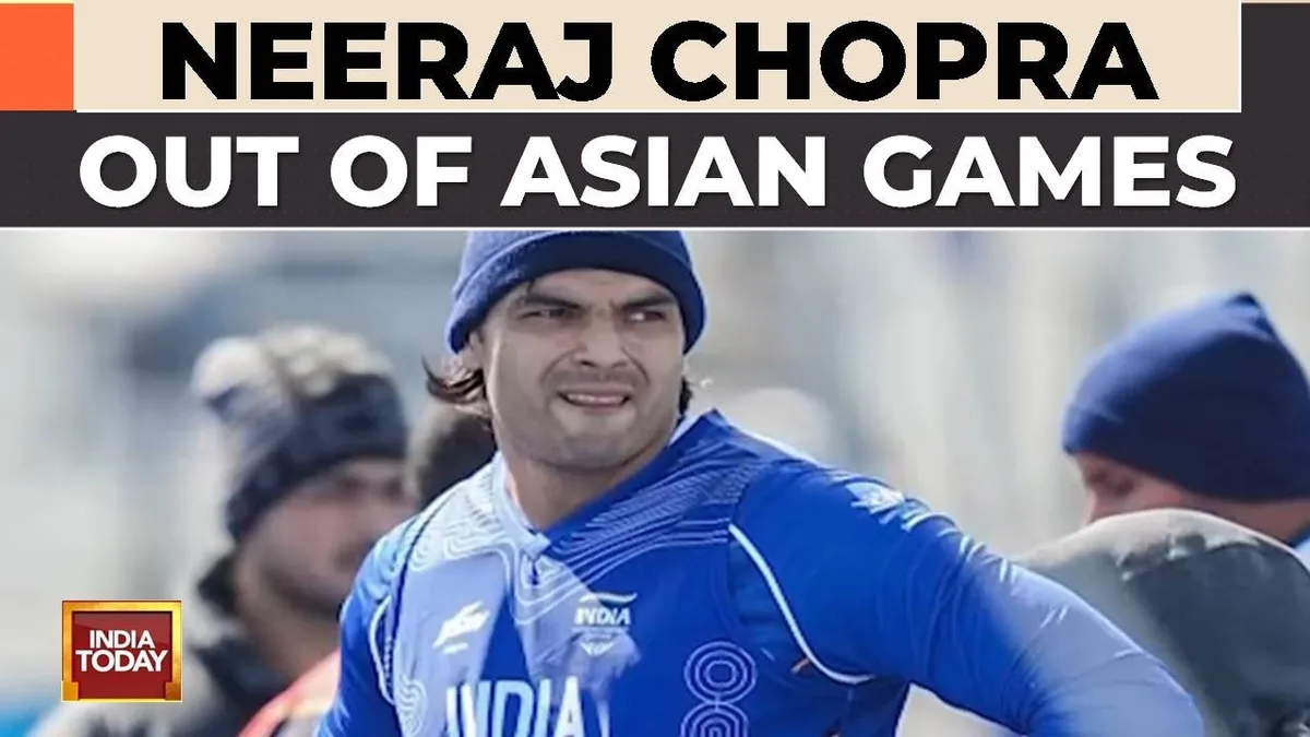 Neeraj Chopra To Miss Asian Games & Diamond League Due To Ankle Ligament Tear