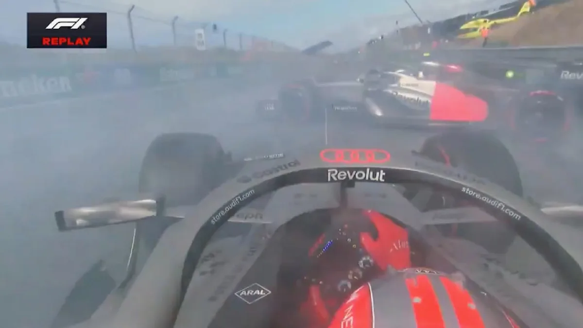 Was für eine Reaktion! - So entging Hülkenberg dem Horror-Crash