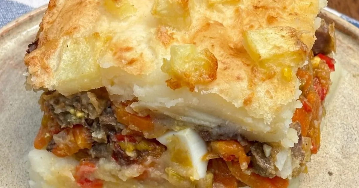 Pastel de papa XXL con osobuco: la receta anti frío que sale o sale