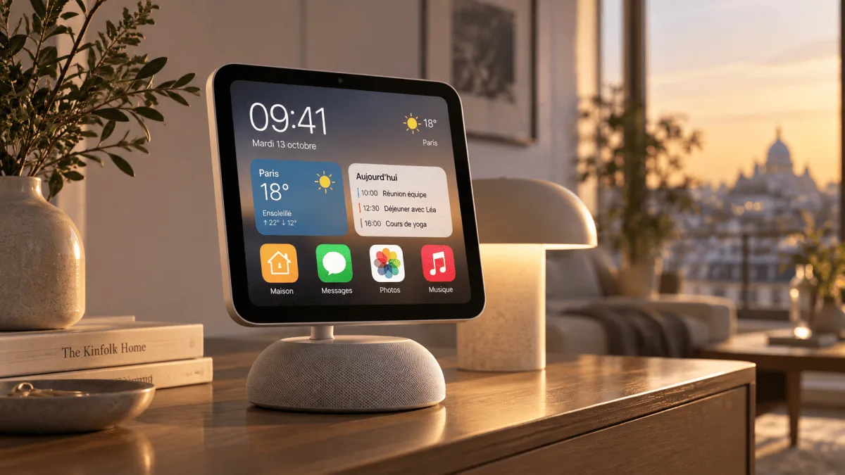 Apple HomeView : tout ce que l’on sait de l’écran pour la maison attendu le 13 octobre