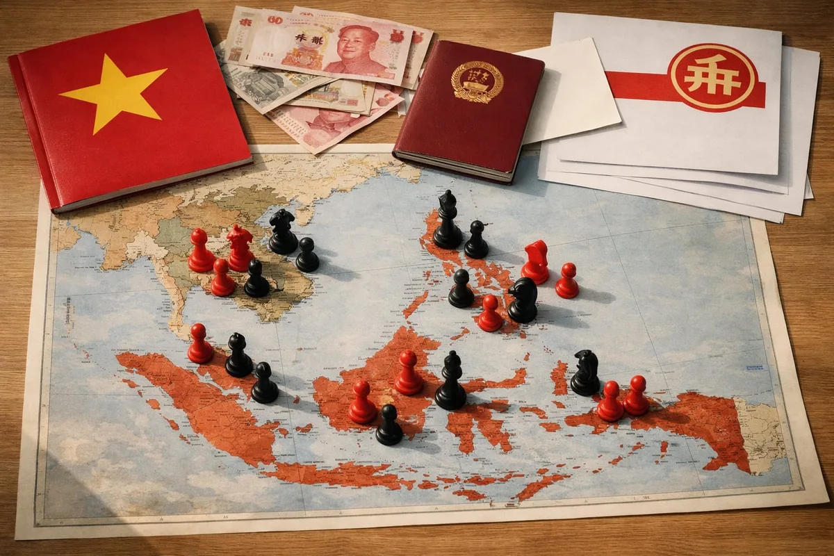 Criminalidad china en el sudeste asiático: redes ilícitas y el engranaje de United Front que inquieta a la región
