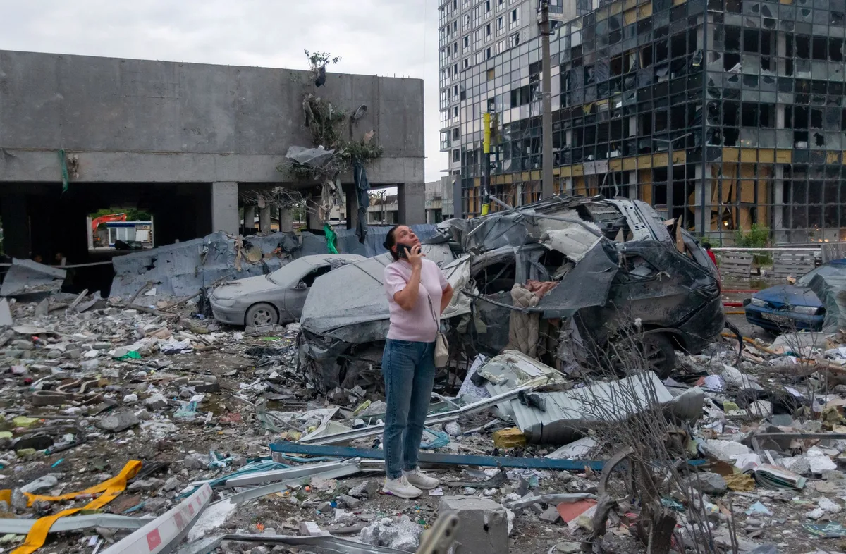 Guerre en Ukraine : sur Telegram des sentinelles veillent sur les Kiéviens face aux attaques russes