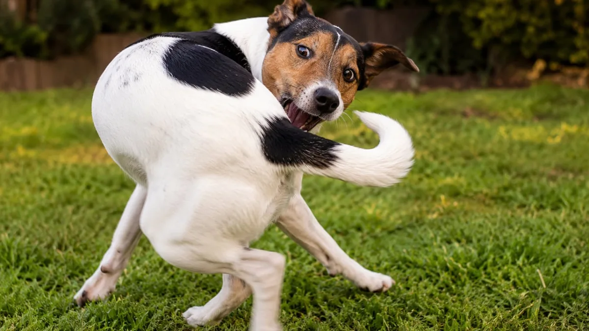 Los veterinarios no dudan: si un perro se persigue la cola no es solo porque tiene pulgas, a veces lo hace en forma compulsiva