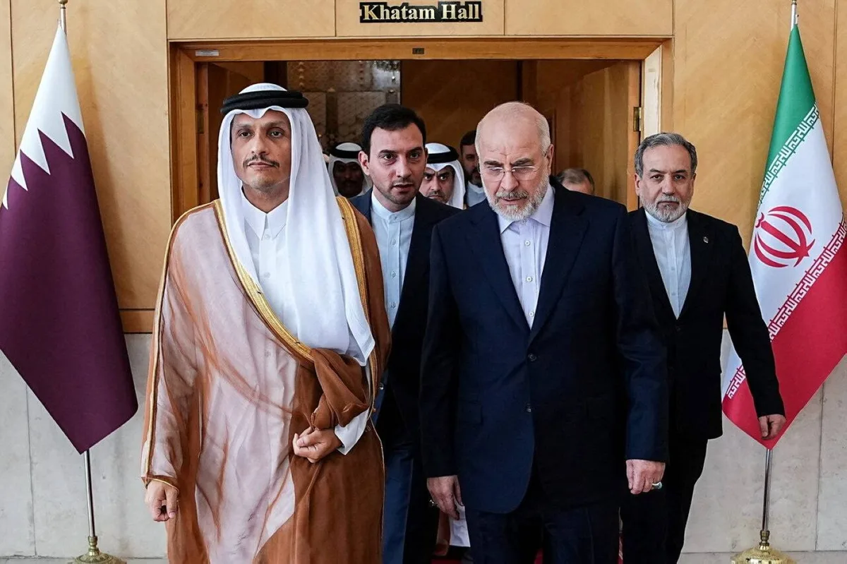 Qatar steps in to mediate as Trump says U.S. not talking to Iran