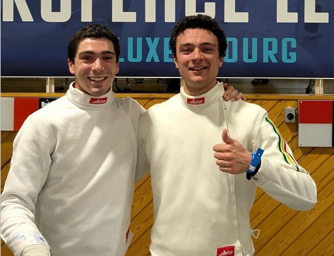 Irmãos Miguel e Filipe Frazão conquistam bronze na espada em Taranto2026