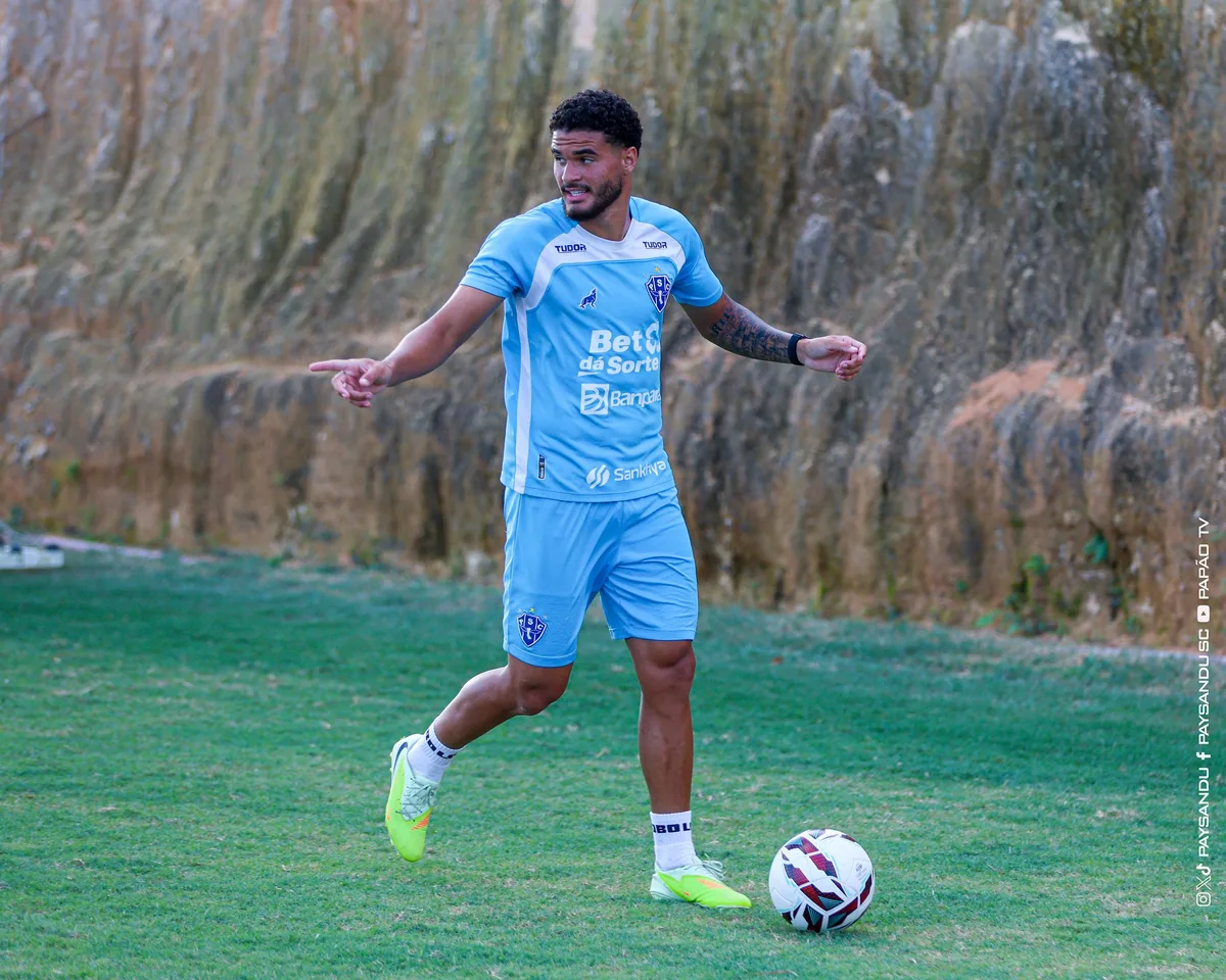 Jogador que ainda não estreou pelo Paysandu é entregue ao DM