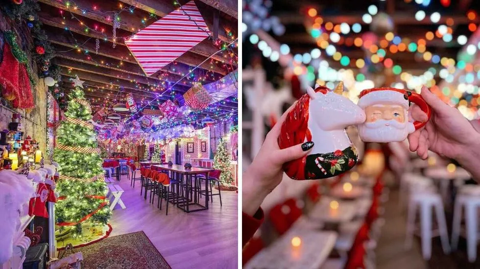 Toronto is getting a glittery Christmas bar with a new heated patio and waterfront views