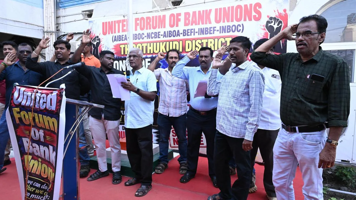 Bank strike affects transactions in Thoothukudi
