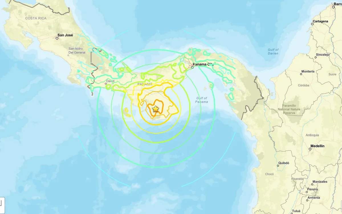 Por qué el terremoto en Panamá se sintió durante varios segundos y las hipótesis sobre su origen tectónico