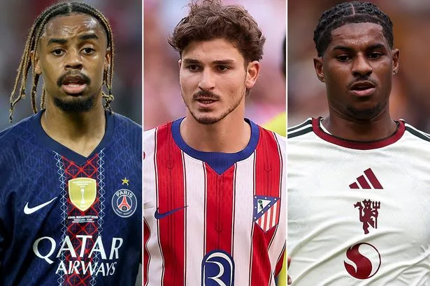 Transfer news LIVE: Barcola to Liverpool update, Arsenal's Alvarez pursuit, Rashford latest