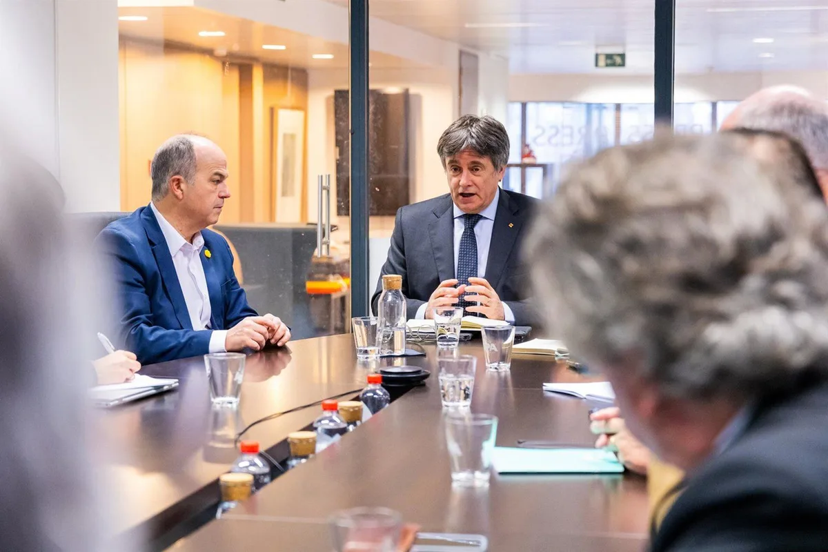 Turull (Junts) no ve a Puigdemont como "producto electoral" sino con liderazgo para Cataluña